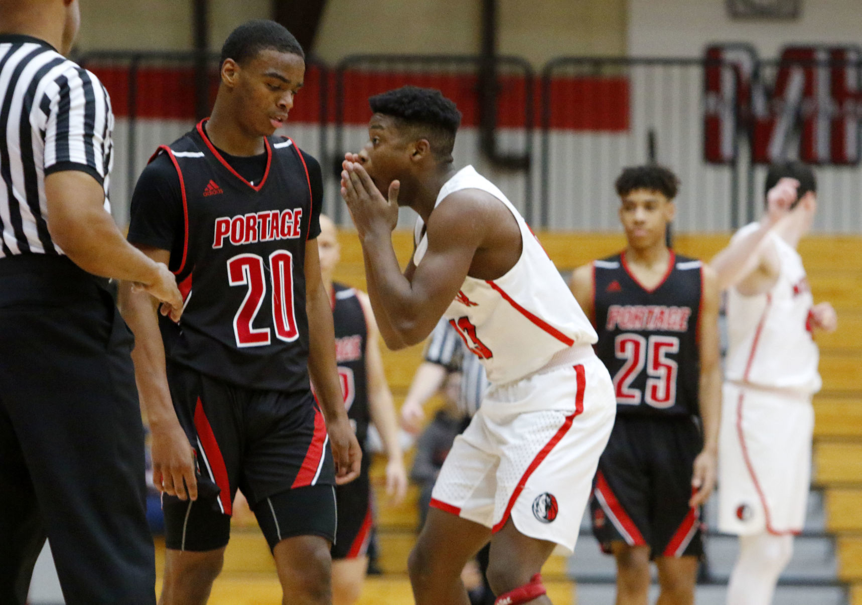 Portage at Munster boys basketball